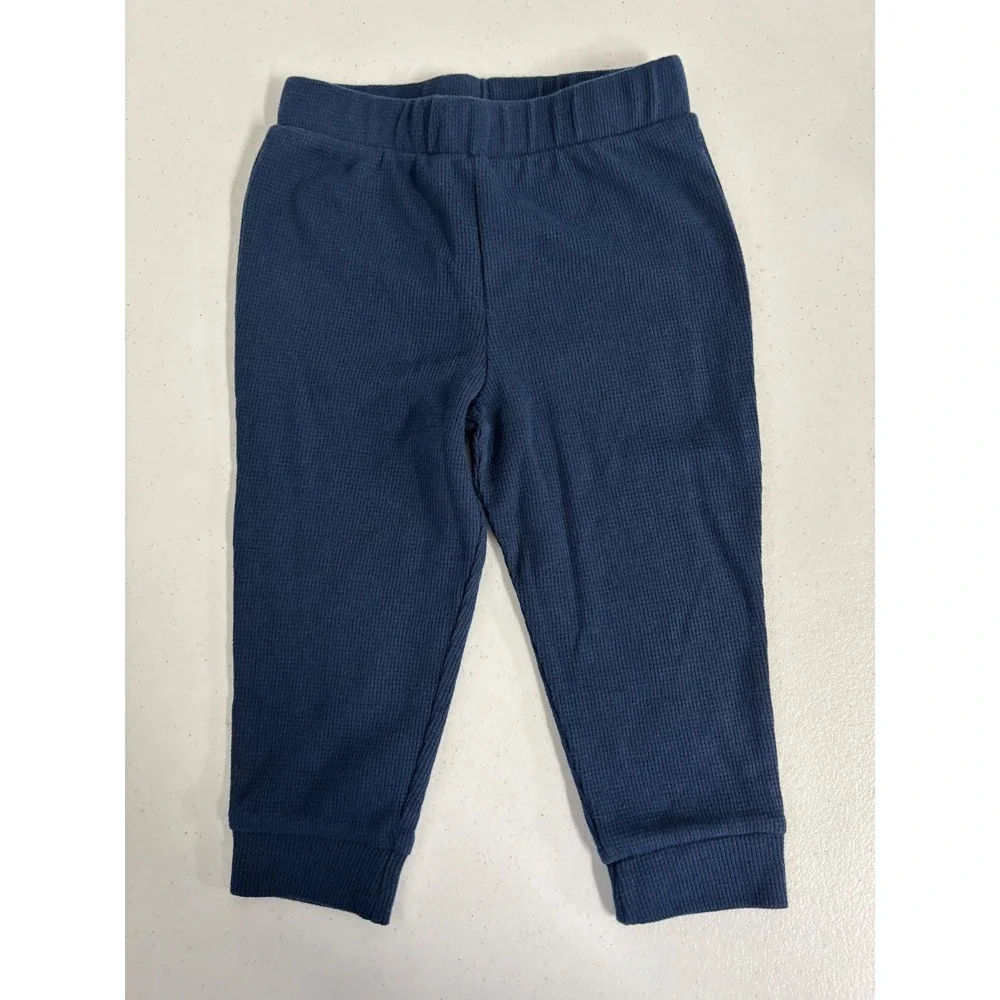 Carter's Garanimals Toddler Pants Bundle 18M Red Navy Grey Joggers Thermals 3pk